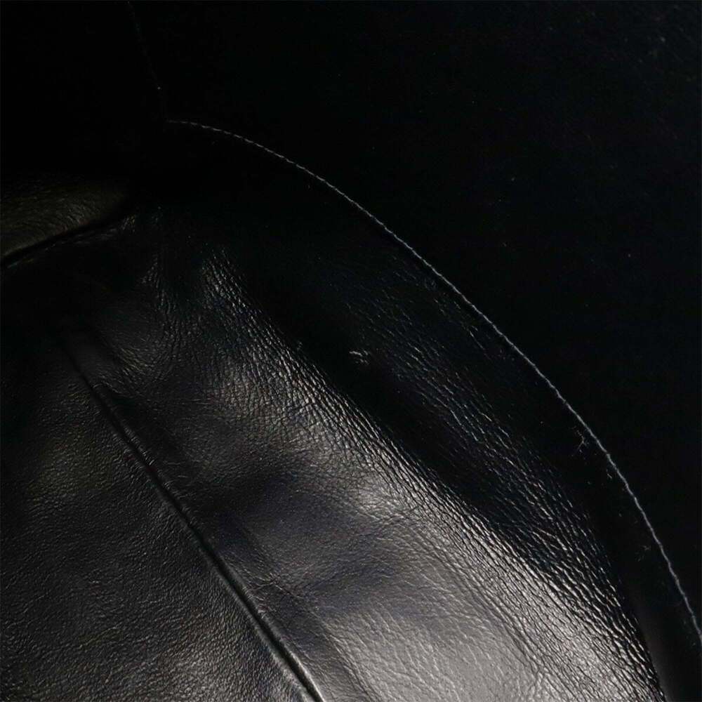 CHANEL Black Canvas Logo Tote Bag - Picture 8 of 9